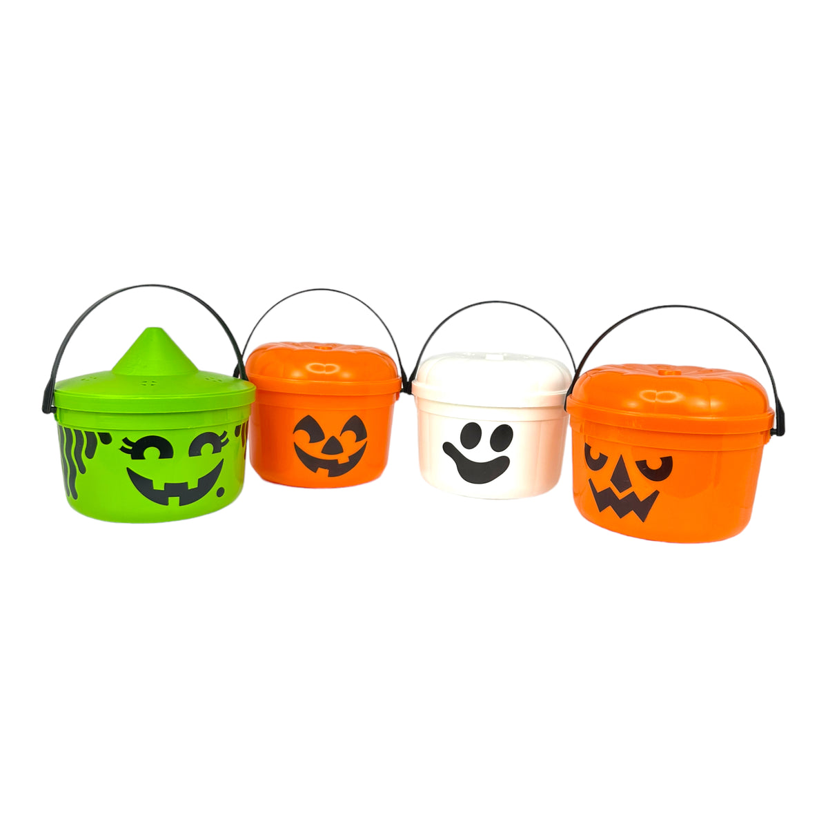 Vintage Halloween McDonalds Buckets, Set of 4 Eerie Emporium