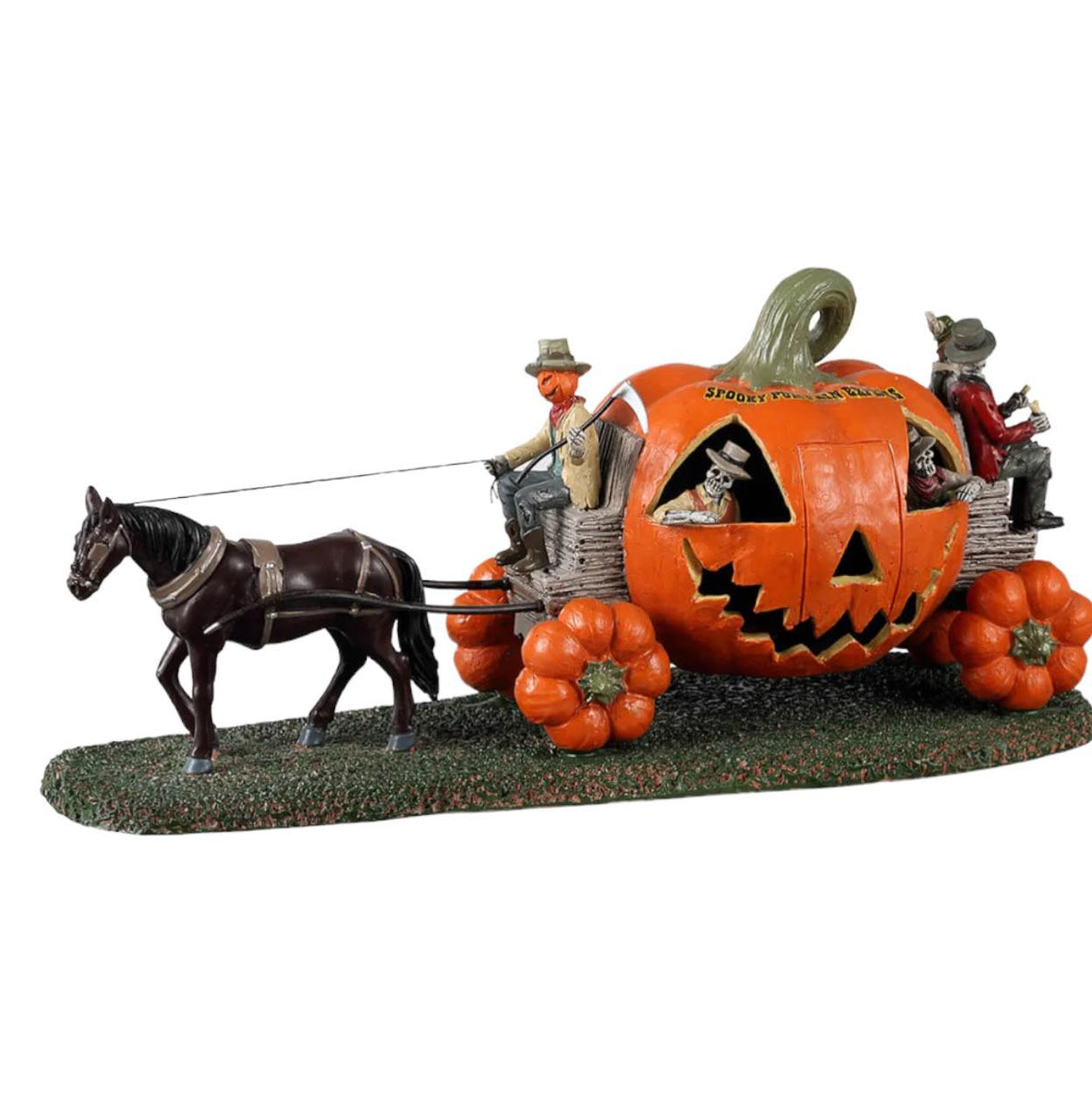 Spooky Pumpkin Express 23602 | Lemax Spooky Town | Eerie Emporium