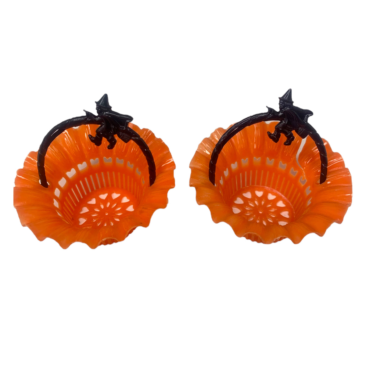 Vintage Halloween Hard Plastic Witch Candy Holders | Eerie Emporium