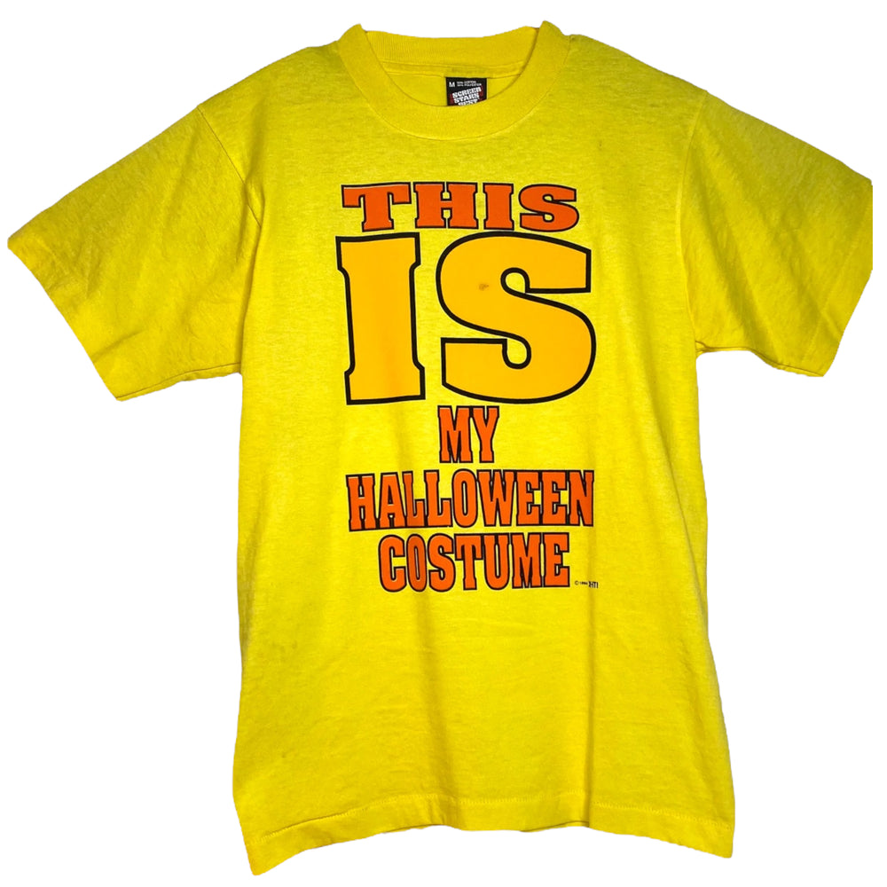 Vintage This Is My Halloween Costume T-Shirt 1994