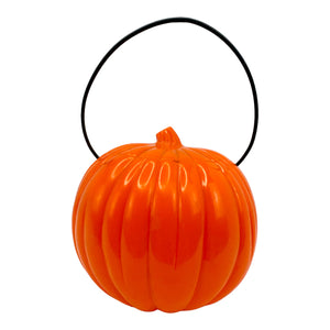 Vintage Halloween Union Products Hard Plastic Jack O Lantern from the 1960s at Eerie Emporium.
