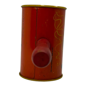 1950s Vintage Halloween Tin Shaker with Witches, Bat, Cat & JOL Noisemaker Kirchhof at Eerie Emporium. 5