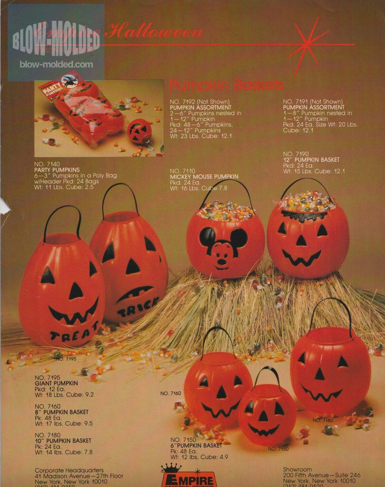 1982 Empire Halloween Catalog at Eerie Emporium.