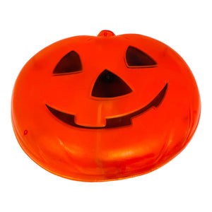 Vintage Halloween Hard Plastic Lighted Pumpkin Wall Decoration at Eerie Emporium.