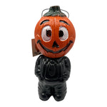 Vintage Halloween Pumpkin Head Blow Mold Trick or Treat Bucket at Eerie Emporium.