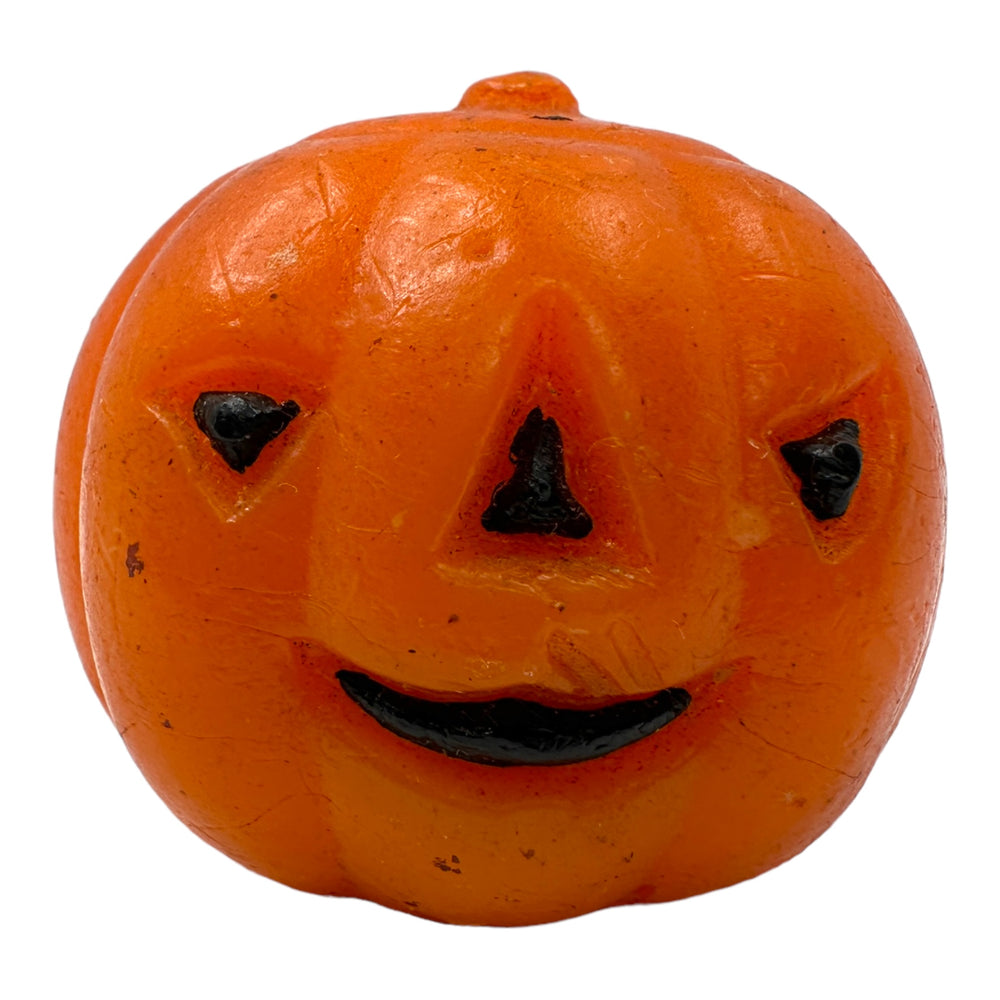 Vintage Halloween Double Sided Jack O Lantern Candle at Eerie Emporium.