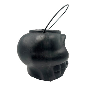 General Foam Plastics Halloween Black Skull Blow Mold Bucket at Eerie Emporium.