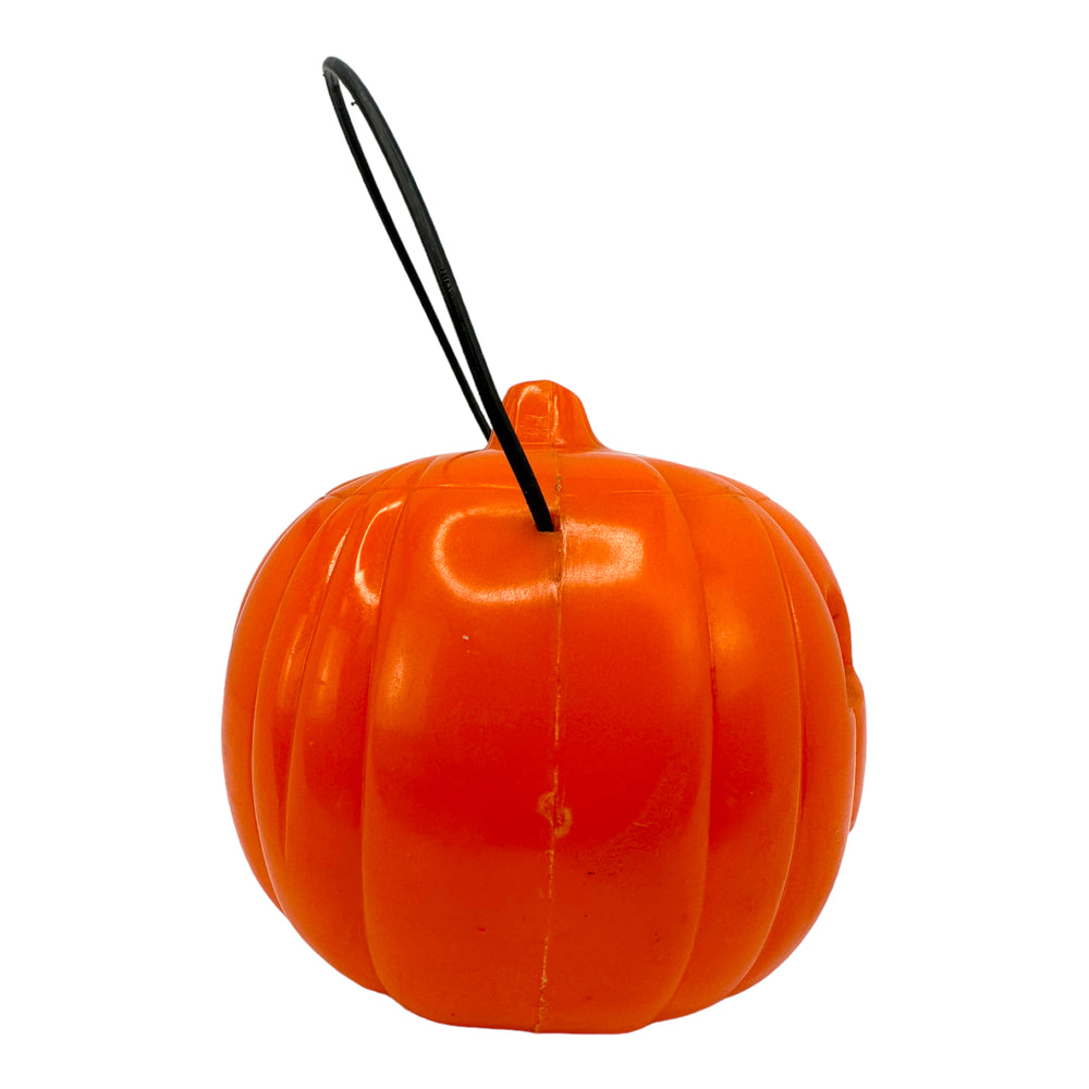 Vintage Halloween Union Products Hard Plastic Jack O Lantern from the 1960s at Eerie Emporium.