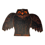 Antique Hallowe'en Rare Beistle Jointed Mechanical Owl Diecut ~ 1920s at Eerie Emporium.