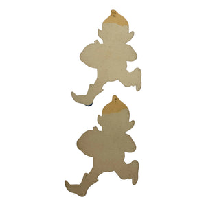 Antique Halloween 1925 Dennison Gobolink Cut-Outs Pair ~ USA at Eerie Emporium. 7