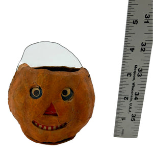 Authentic Antique Halloween German Pressed Cardboard Jack-O'-Lantern 1910s / 1920s at Eerie Emporium. 10
