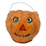 Authentic Antique Halloween German Pressed Cardboard Jack-O'-Lantern 1910s / 1920s at Eerie Emporium. 