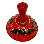 Vintage Halloween Kirchhof Life of The Party Tin Clanger Noisemaker at Eerie Emporium.