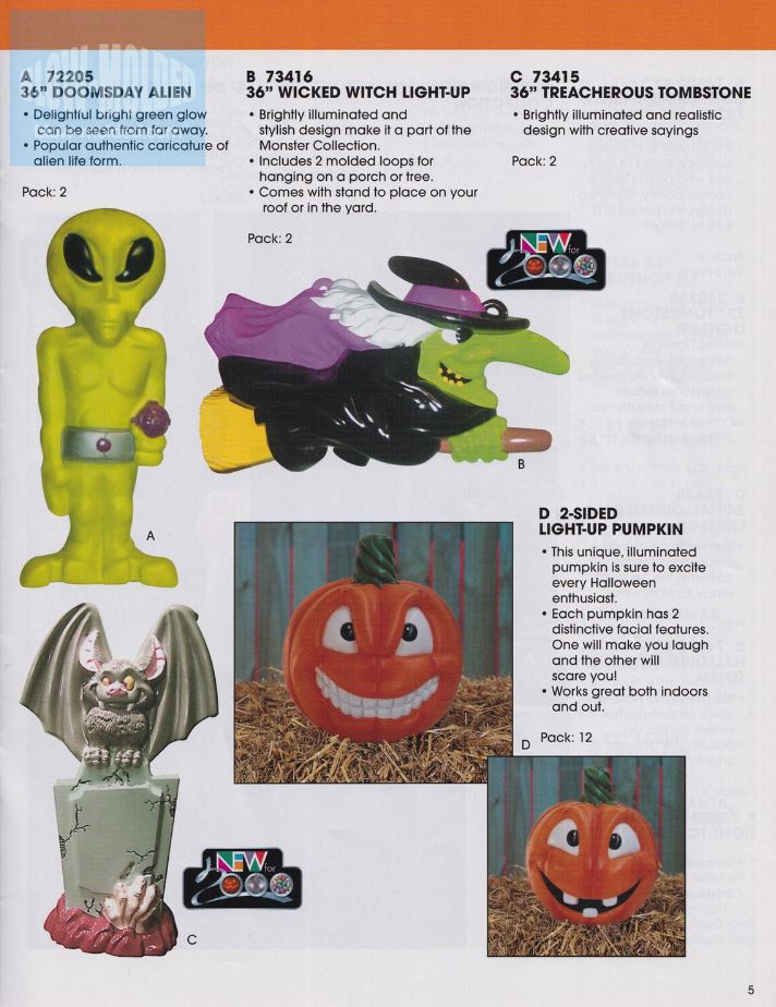 Vintage Halloween 2000 Empire Catalog at Eerie Emporium.