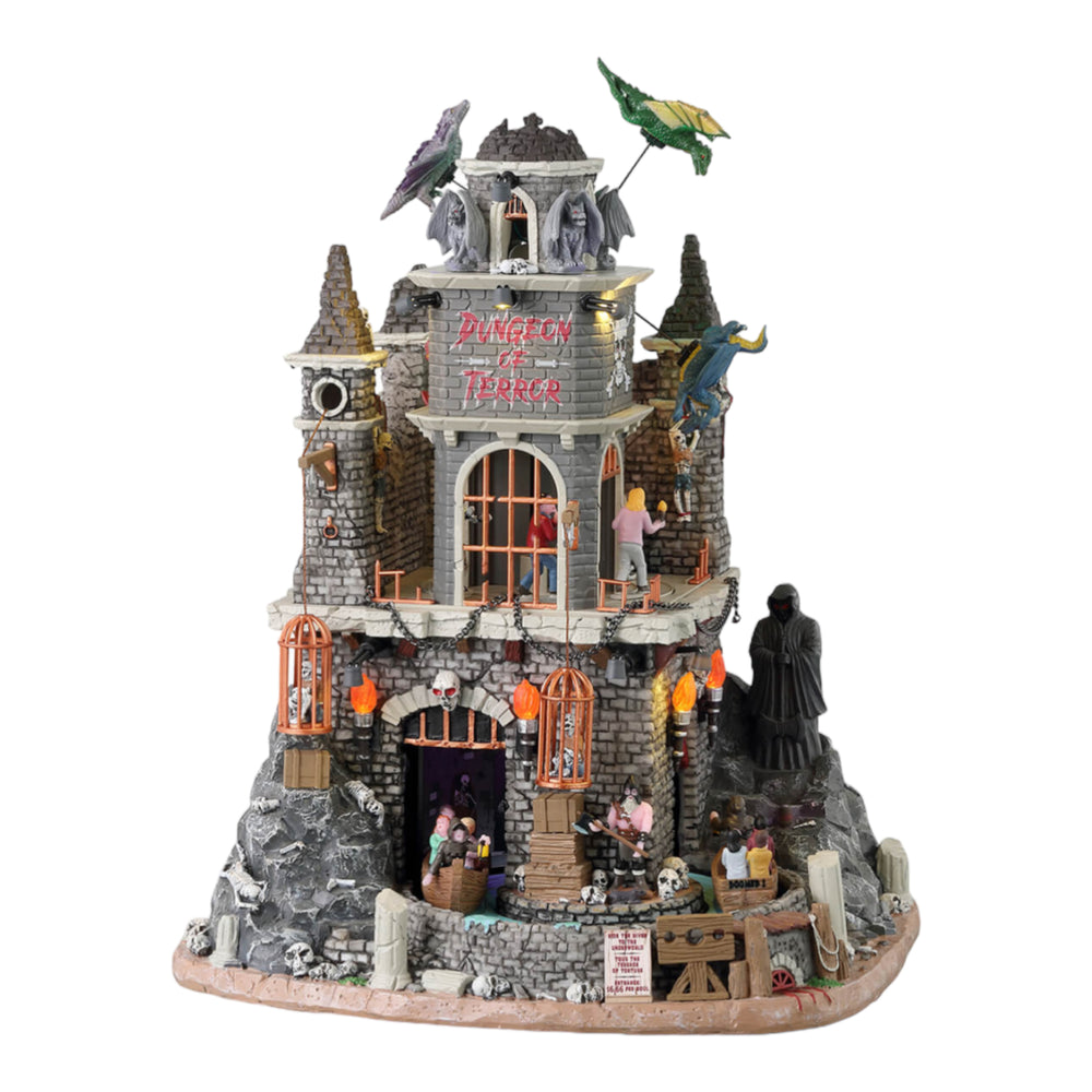 
            
                Load image into Gallery viewer, Lemax Spooky Town Dungeon Of Terror #35009 at Eerie Emporium
            
        