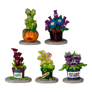 
            
                Load image into Gallery viewer, Lemax Spooky Town Hungry Houseplant Horror #44314 at Eerie Emporium.
            
        