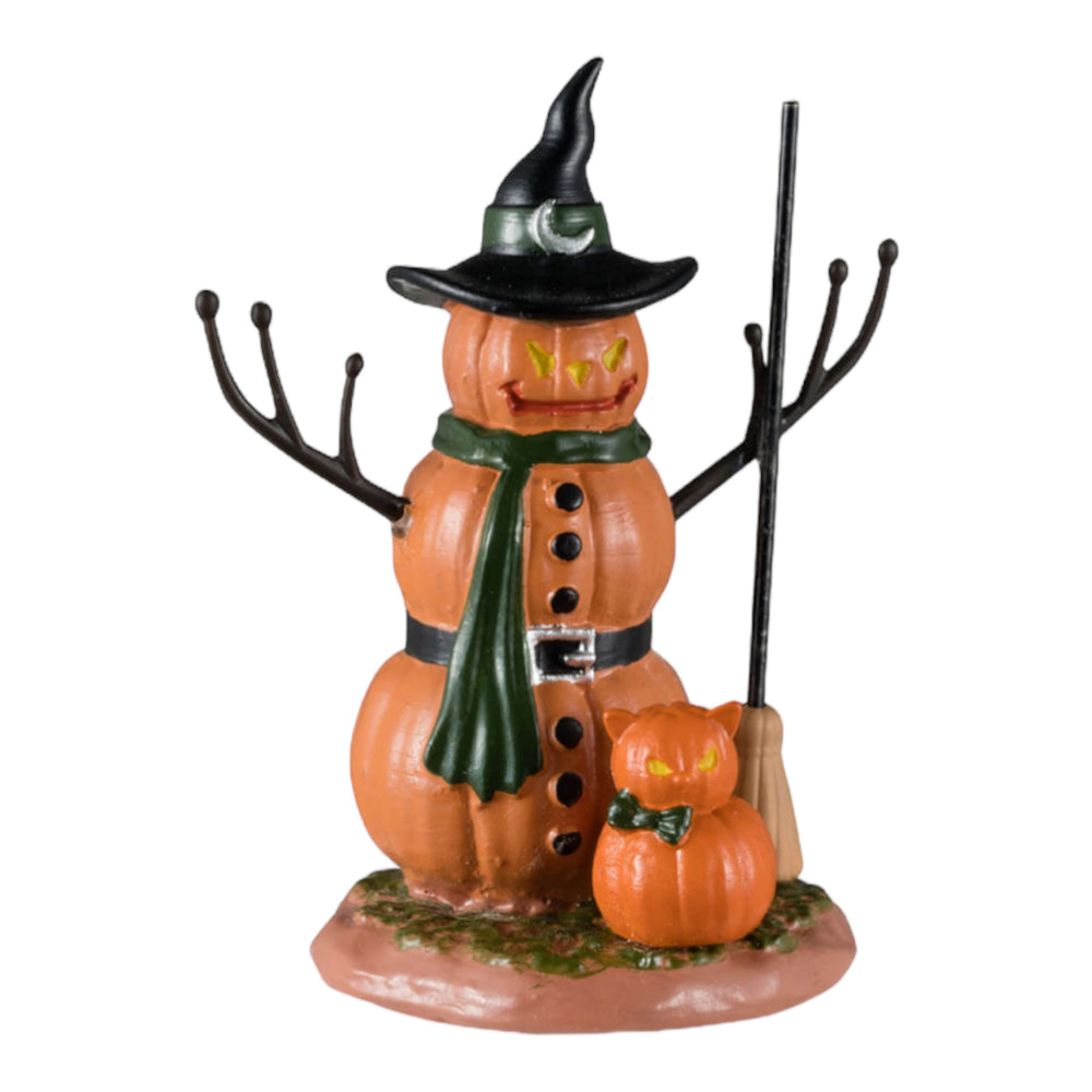 
            
                Load image into Gallery viewer, Lemax Spooky Town Pumpkin Snowmen #44310 at Eerie Emporium.
            
        