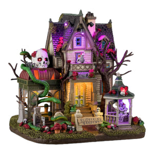 
            
                Load image into Gallery viewer, Lemax Spooky Town Slithering Gardens #45209 at Eerie Emporium.
            
        