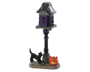 
            
                Load image into Gallery viewer, Lemax Spooky Town Haunted Birdhouse #84338 at Eerie Emporium.
            
        