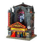 Lemax Spooky Town Fright Night Cinema #45203 at Eerie Emporium.