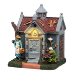 Lemax Spooky Town Grave Gardening #54436 at Eerie Emporium.