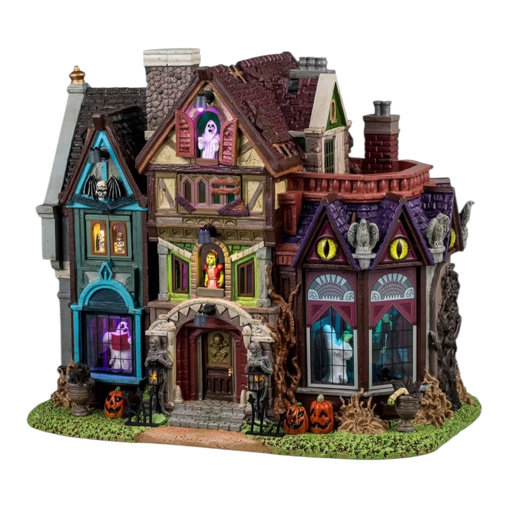 Lemax Spooky Town Madness Manor #45205 at Eerie Emporium.