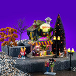 Lemax Spooky Town Quick Bite Spider Diner Set #56668 at Eerie Emporium.
