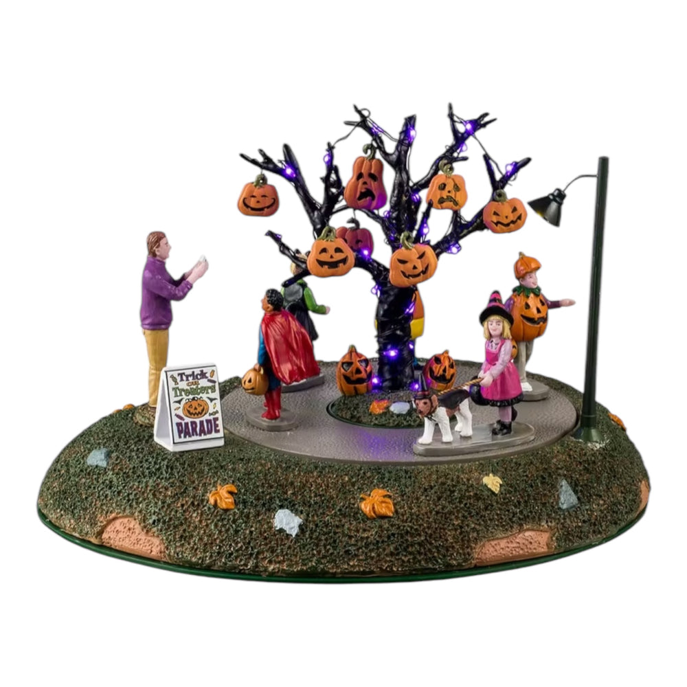 Lemax Spooky Town Trick Or Treaters Parade #44357 at Eerie Emporium.