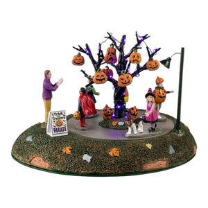 Lemax Spooky Town Trick Or Treaters Parade #44357 at Eerie Emporium.