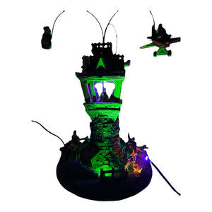 Retired Lemax Spooky Town Airshow, Set of 2 #34607 at Eerie Emporium. 11