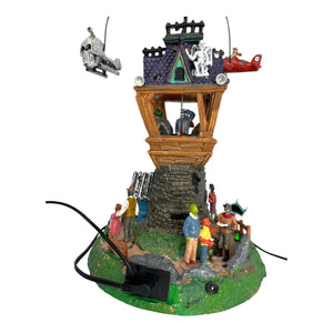 Retired Lemax Spooky Town Airshow, Set of 2 #34607 at Eerie Emporium. 6