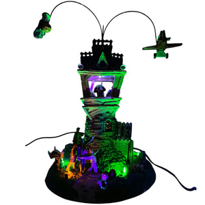 Retired Lemax Spooky Town Airshow, Set of 2 #34607 at Eerie Emporium. 8