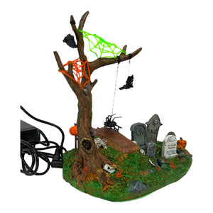 Retired Lemax Spooky Town Big Tarantula #84743 at Eerie Emporium. 5