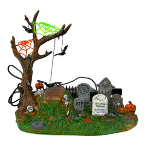 Retired Lemax Spooky Town Big Tarantula #84743 at Eerie Emporium. 2