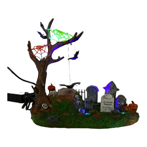 Retired Lemax Spooky Town Big Tarantula #84743 at Eerie Emporium. 3