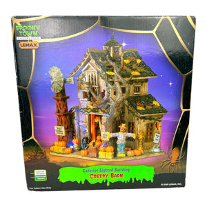 Retired Lemax Spooky Town Creepy Barn #55222 at Eerie Emporium. 