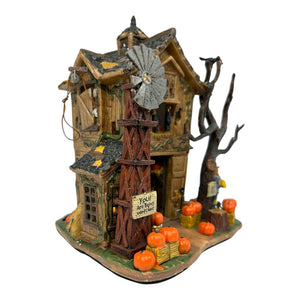Retired Lemax Spooky Town Creepy Barn #55222 at Eerie Emporium. 6