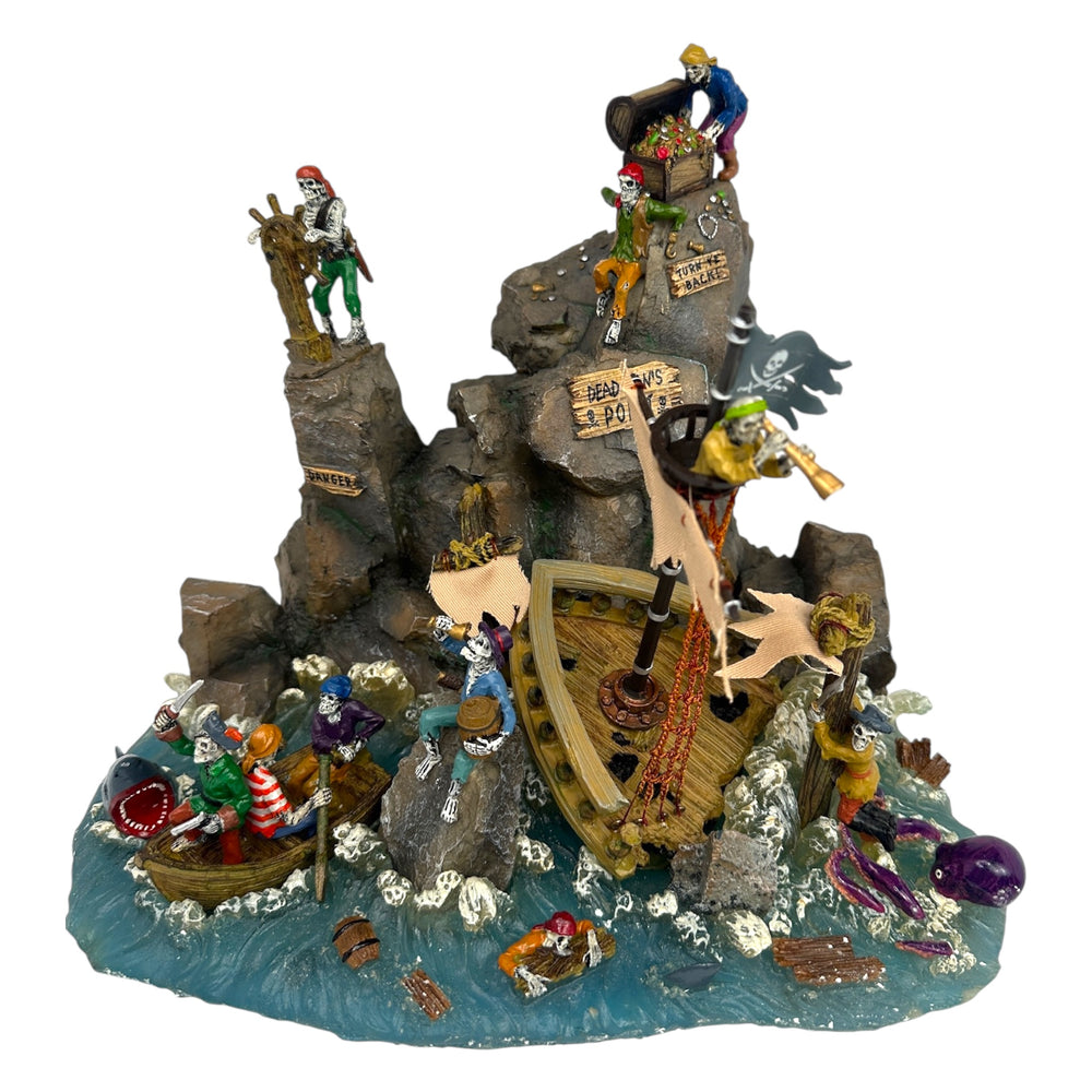 Retired Lemax Spooky Town Dead Man's Point #73638 at Eerie Emporium. 3