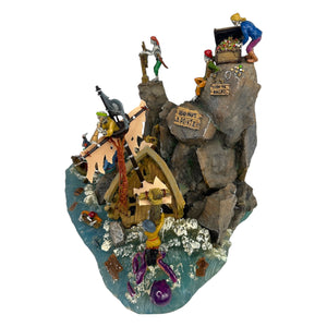 Retired Lemax Spooky Town Dead Man's Point #73638 at Eerie Emporium. 8