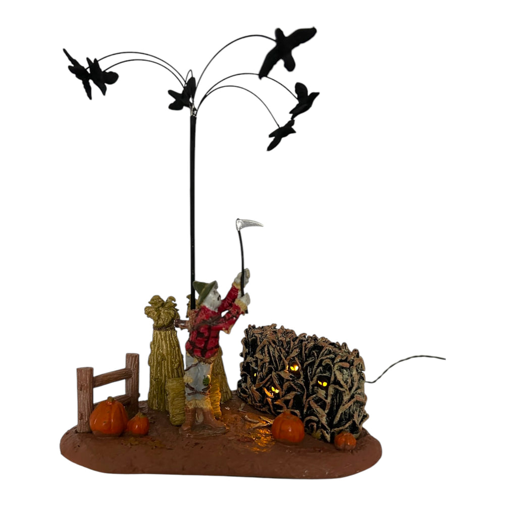 Retired Lemax Spooky Town Evil Scarecrow #34619 at Eerie Emporium. 4