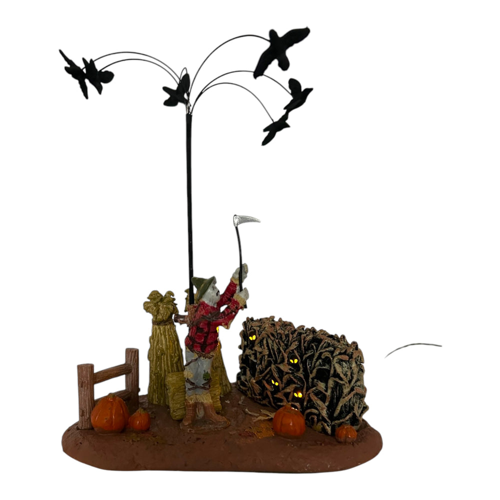 Retired Lemax Spooky Town Evil Scarecrow #34619 at Eerie Emporium. 5
