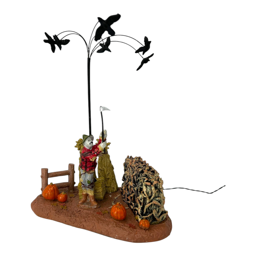 Retired Lemax Spooky Town Evil Scarecrow #34619 at Eerie Emporium. 6