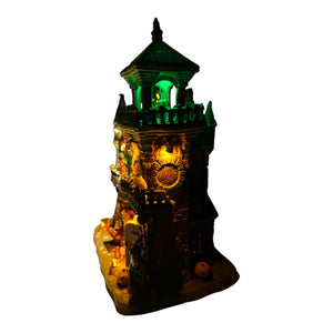 Retired Lemax Spooky Town Fire Department #15191 at Eerie Emporium. 12