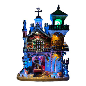 Retired Lemax Spooky Town Fire Department #15191 at Eerie Emporium. 2