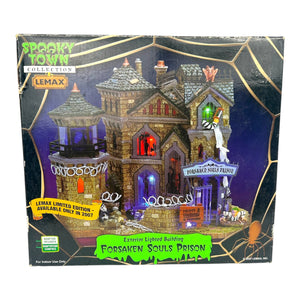 Retired Lemax Spooky Town Forsaken Souls Prison #75497 at Eerie Emporium. 