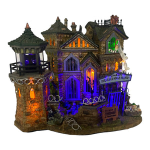 Retired Lemax Spooky Town Forsaken Souls Prison #75497 at Eerie Emporium. 4