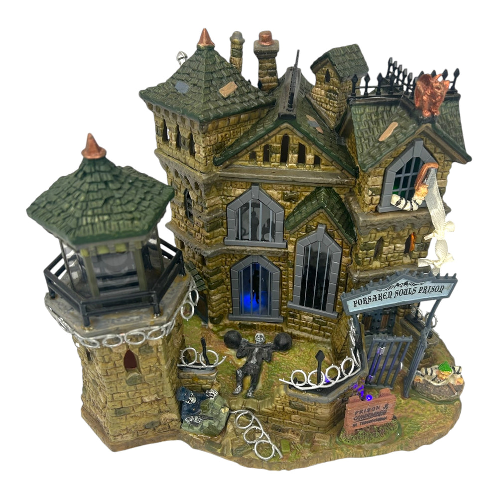 Retired Lemax Spooky Town Forsaken Souls Prison #75497 at Eerie Emporium. 6