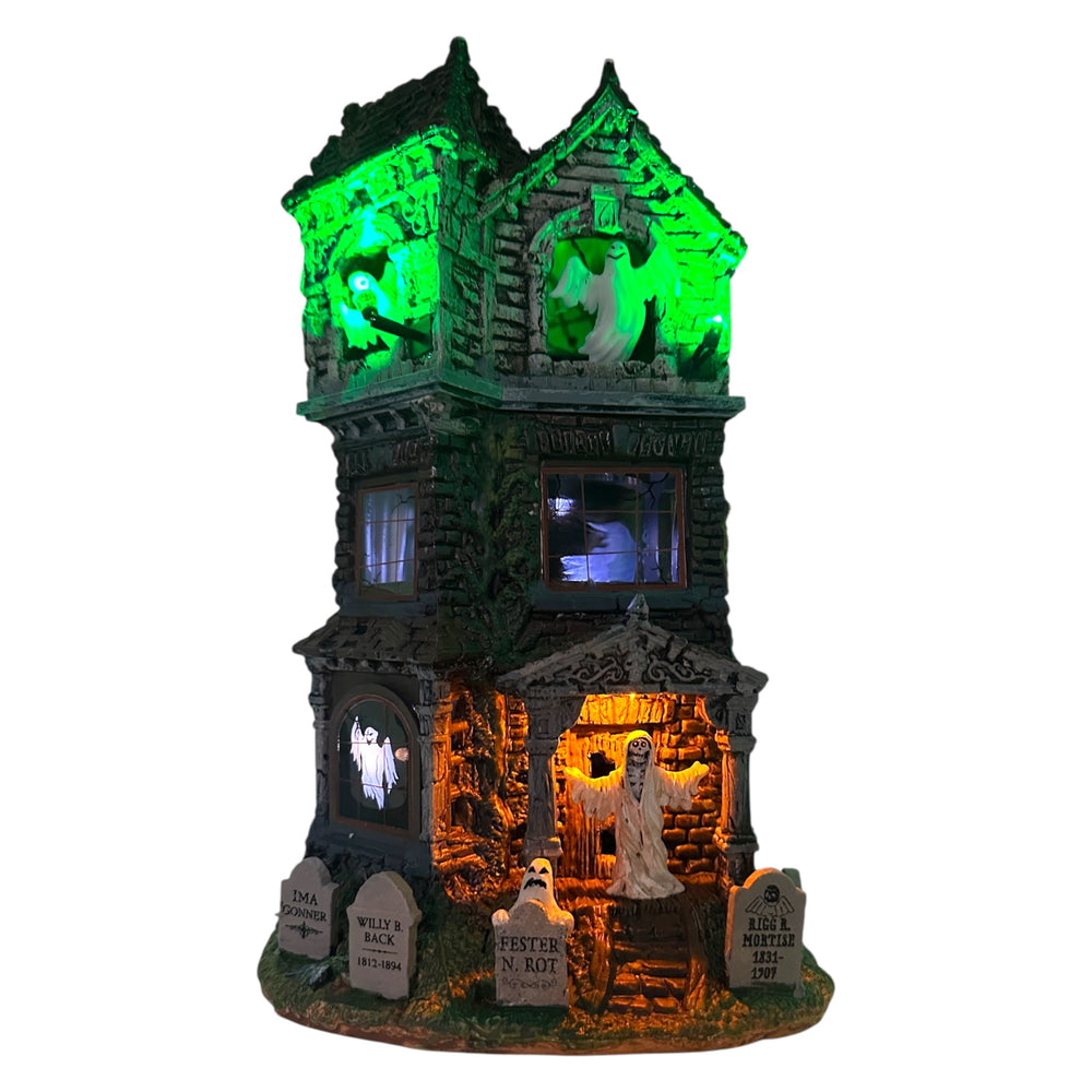 Retired Lemax Spooky Town Ghostly Manor #65122 at Eerie Emporium. 2