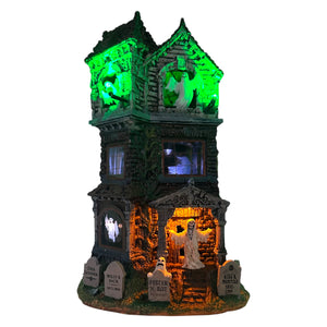 Retired Lemax Spooky Town Ghostly Manor #65122 at Eerie Emporium. 2