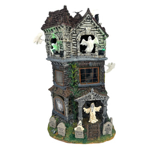 Retired Lemax Spooky Town Ghostly Manor #65122 at Eerie Emporium. 6